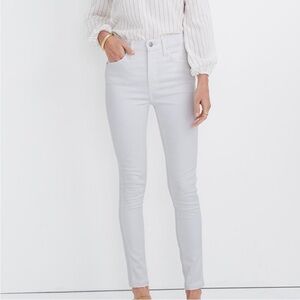 Madewell Women's White Skinny Jeans